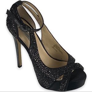 INC Minxe 2 Black Heels 7M